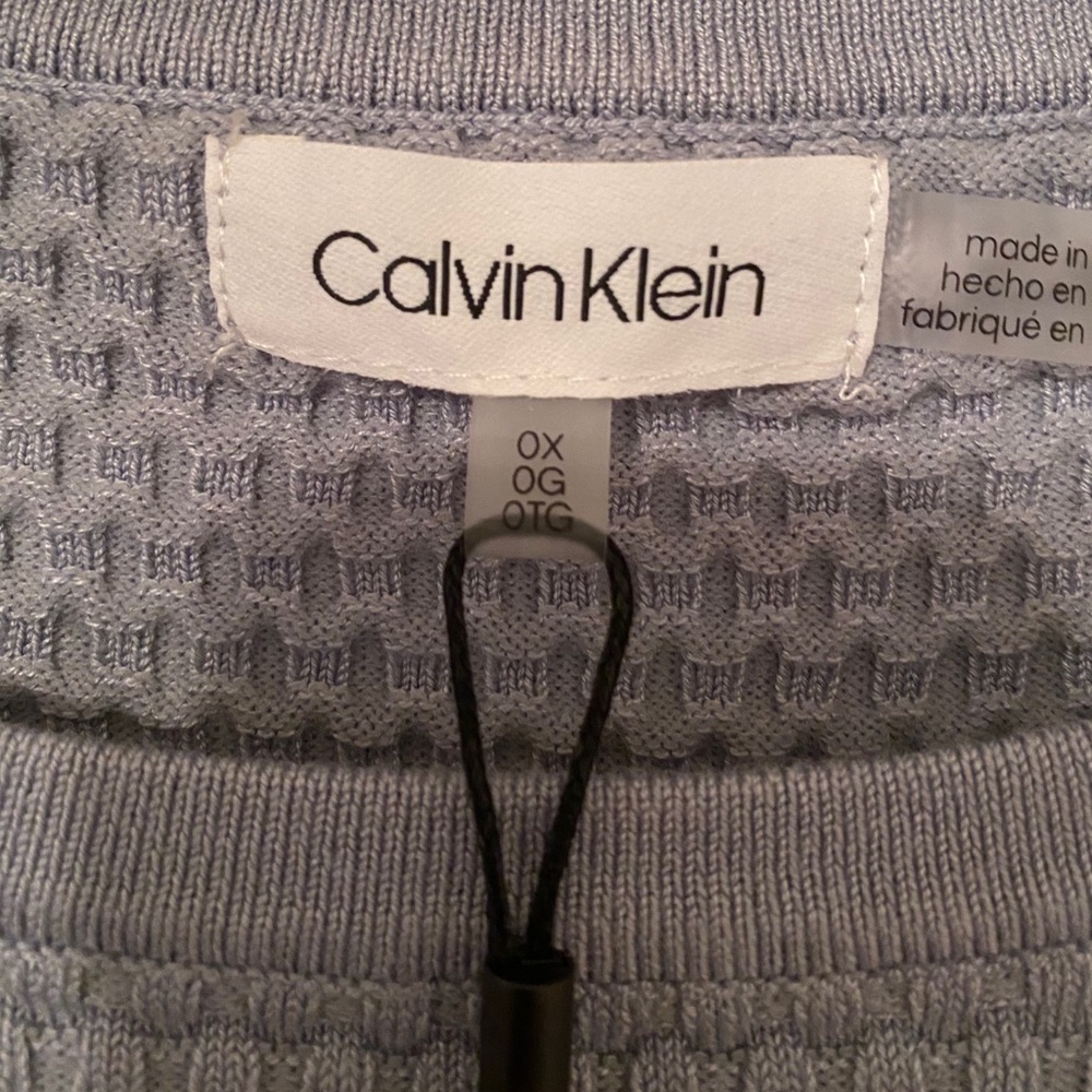 Calvin Klein layered look sweater NWTS 0X - Picture 10 of 14